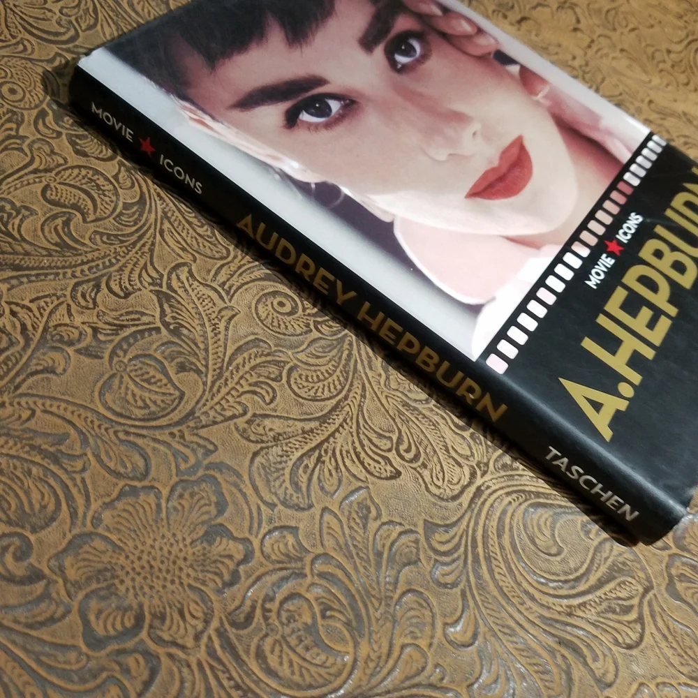 Taschen Movie Icons A. Audrey Hepburn Hardcover Book Photos Coffee Table